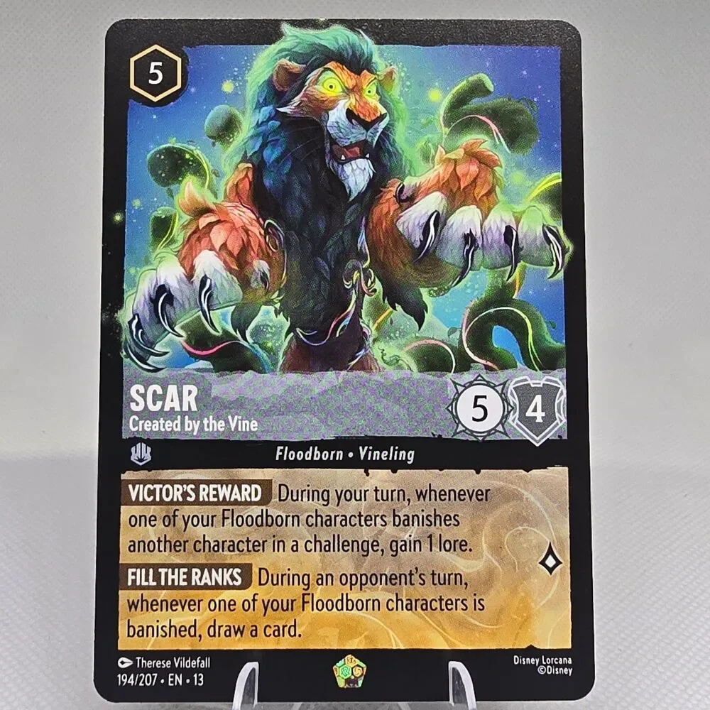 Scar #194 Lorcana Attack of the Vine